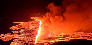 Foto: Erupción en Islandia /cortesía