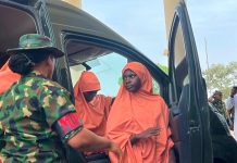 Foto: Nigeria rescata a secuestrados /cortesía