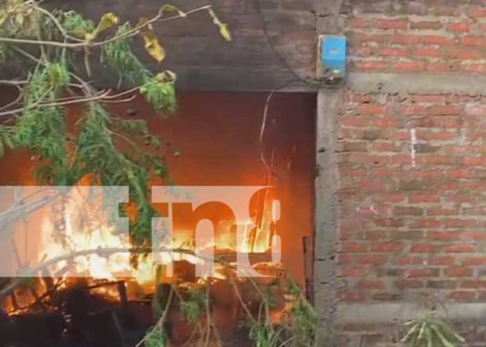 Una persona muere calcinada tras voraz incendio en una vivienda de Estelí