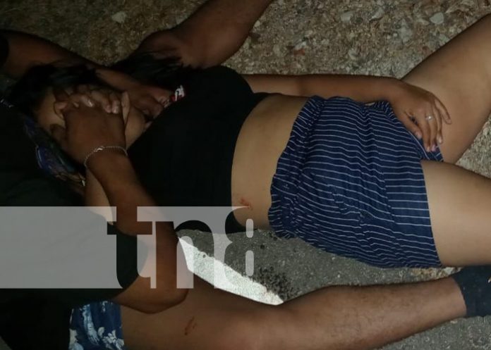 Foto: Mujer se llevó la peor parte en un accidente de tránsito en el Jícaro, Nueva Segovia/TN8