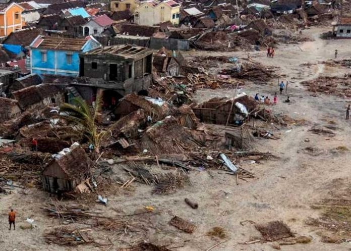 Once muertos tras paso de ciclón por Madagascar