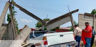 Se estrella en la zona 10 de Ciudad Sandino