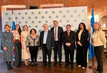 Encuentro solidario entre representantes de Nicaragua y el escritor ruso Alexander Prokhanov