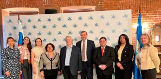 Encuentro solidario entre representantes de Nicaragua y el escritor ruso Alexander Prokhanov