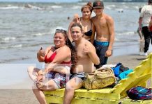 Foto: ¡Full! Turistas nacionales y extranjeros abarrotan las playas de Rivas esta Semana Santa/TN8