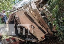 ¡Qué bárbaros! Otra semana más con mil y pico de accidentes en Nicaragua Un fallecido tras accidente del camión que cayó a un abismo en Nueva Segovia