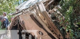 Un fallecido tras accidente del camión que cayó a un abismo en Nueva Segovia