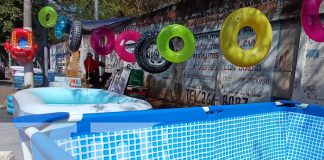 Foto: Incrementa oferta y demanda de piscinas en rotondas y avenidas de Managua / TN8