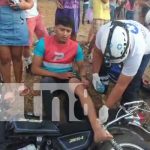 Foto: Repartidor "la vio pálida" tras protagonizar un accidente de tránsito en Granada/TN8