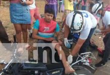 Foto: Repartidor "la vio pálida" tras protagonizar un accidente de tránsito en Granada/TN8