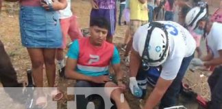 Foto: Repartidor "la vio pálida" tras protagonizar un accidente de tránsito en Granada/TN8