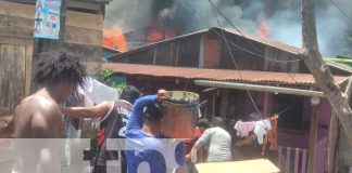 Foto: ¡Trágico incidente! Tres familias quedaron en la calle tras un voraz incendio en Bluefields/TN8