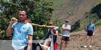 Foto: Extranjera casi muere en el volcán Concepción en Ometepe / TN8