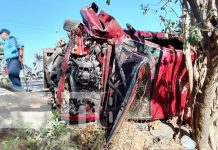 ¡Se duerme al volante! Siete lesionados tras accidente en la Carretera Nandaime, Jinotepe Foto: ¡Se duerme al volante! Siete lesionados tras accidente en la Carretera Nandaime, Jinotepe/TN8