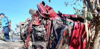 Foto: ¡Se duerme al volante! Siete lesionados tras accidente en la Carretera Nandaime, Jinotepe/TN8