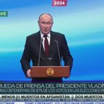 Vladimir Putin es reelecto como presidente de Rusia con el 87,19% de los votos Foto: Vladimir Putin es reelecto como presidente de Rusia con el 87,19% de los votos/Cortesía