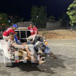 Foto: Seis personas lesionadas tras vuelco de una camioneta, carretera a Puerto Díaz, Juigalpa/TN8