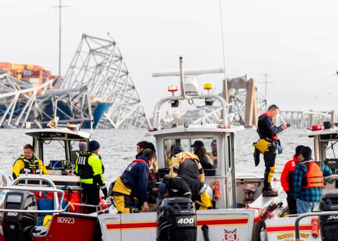 Foto: Desgarrador suceso del puente en Baltimore /cortesía