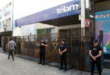Foto: Ataque a la prensa en Argentina /cortesía