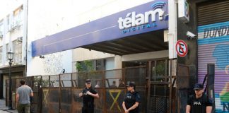 Foto: Ataque a la prensa en Argentina /cortesía