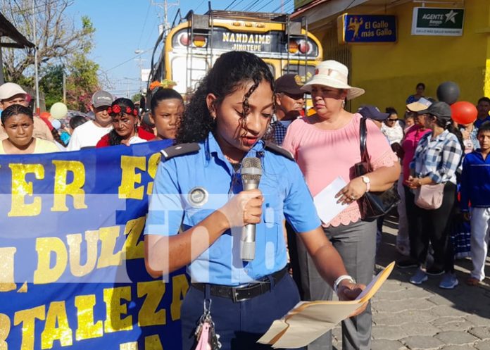 Foto: Conmemoración por el Día Internacional de la Mujer en toda Nicaragua/TN8