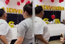 Gladys Molina recibe hermoso detalle de JR
