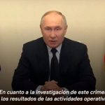 Putin promete a los terroristas un castigo inevitable Putin promete a los terroristas un castigo inevitable