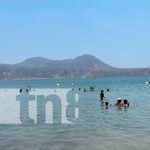 Así disfrutan las familias de Managua la Semana Santa en Xiloá Foto: Xiloá: Destino gratuito y refrescante para familias /cortesía