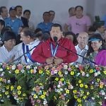 Nicaragua recuerda los 11 años del tránsito a la inmortalidad del Comandante Hugo Chávez Foto: Comandante Hugo Chávez en Nicaragua