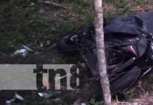Foto: Motociclista muere al precipitarse a un guindo en los Millones, Villa Sandino, Chontales/TN8