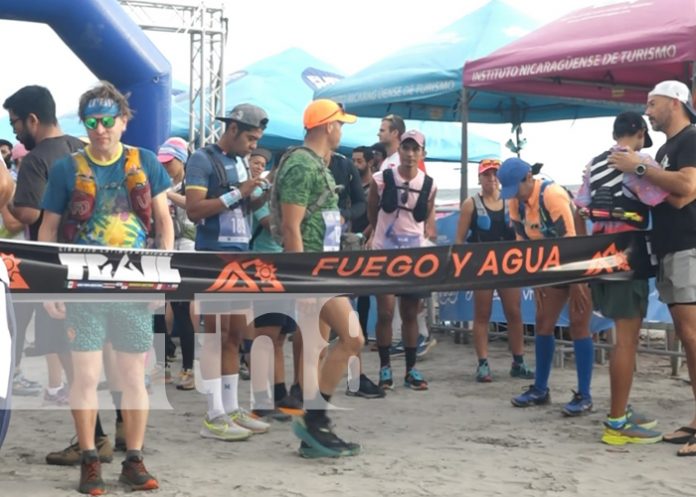 Foto: Atletas conquistan Ometepe en la competencia mundial Fuego y Agua 2024/TN8