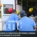Foto: Terrible accidente de tránsito en Plaza Inter, Managua / TN8