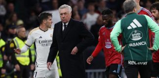 Carlo Ancelotti contra el City en Champions