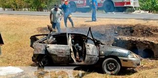 Accidente espantoso en el departamento de Rivas