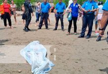 Primer ahogado en Carazo