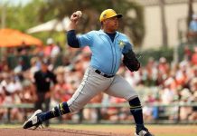 Orioles castigan a Erasmo Ramírez en Spring Training 2024 erasmo, ramírez, rays, spring, training,