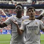 Con doblete de Vinícius, Madrid sale airoso 4-2 en visita a Osasuna real, madrid, vinicius, junior,