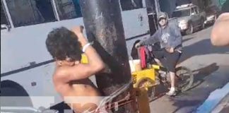 Foto: Agreden a supuesto ladrón en el Mercado Oriental, Managua / TN8