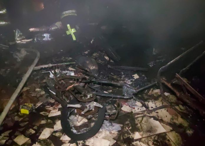 Fuerte incendio en Boaco