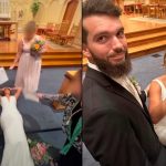 Novia se desploma en el altar tras dar el «sí acepto» Novia se desmaya en su boda tras decir "sí acepto"