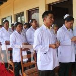 Enfermeros y enfermeras reciben sus cofias e insignias en Bonanza Foto: Promoción de enfermeros y enfermeras de Bonanza / TN8