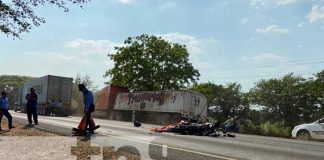 Foto: Mortal accidente en carretera Chinandega-Corinto / TN8