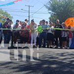 Foto: Inversión vial en el barrio Rigoberto López Pérez, Managua / TN8