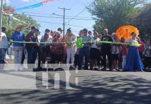 Managua: Calles nuevecitas para el bienestar del barrio Rigoberto López Pérez Foto: Inversión vial en el barrio Rigoberto López Pérez, Managua / TN8