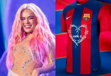 El Barcelona jugará el clásico con el logo de Karol G