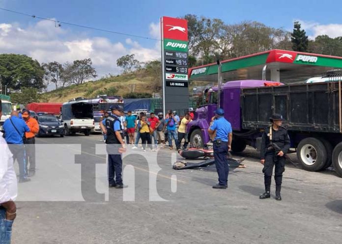 Foto: Mortal accidente de tránsito en Matagalpa / TN8