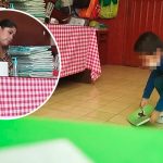 ¡Indignante! Maestra perversa tira los cuadernos de sus alumnos al piso (VIDEO) Maestra tira los cuadernos de sus alumnos
