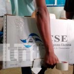 Colegio Marvin Mitchell y JAC garantizan correcta entrega de material electoral Colegio Marvin Mitchell y JAC garantizan correcta entrega de material electoral