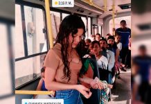 Orgullo de los matagalpinos: Joven se gana la vida como cobradora en la ruta Jovencita, el orgullo de los matagalpinos