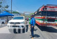 Autoridades de Matagalpa realizan campaña para evitar accidentes de tránsito Campaña para reducir accidentes de tránsito en Matagalpa